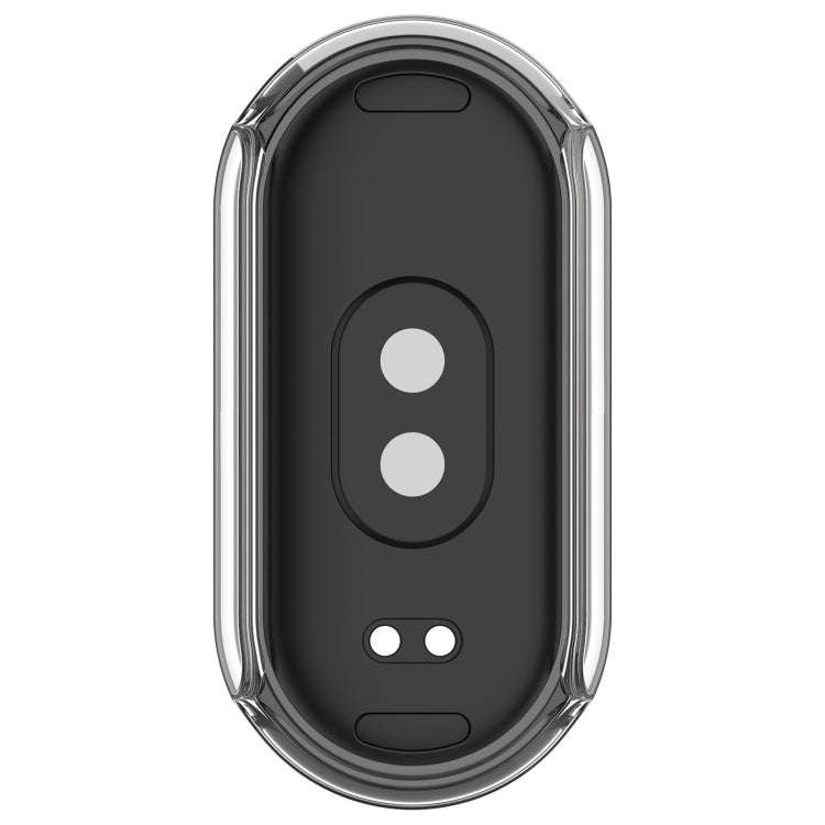 For Xiaomi Mi Band 8 / 9 Ceramic / 10 Ceramic Tempered Film Integrated PC Protective Watch Cover(...