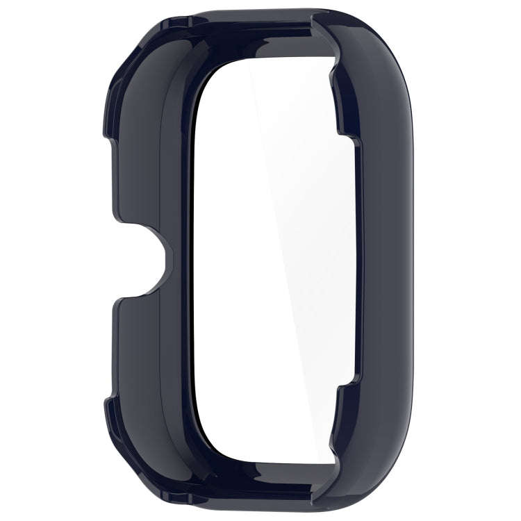 For Honor Choice Haylou Watch PC + Tempered Film Integrated Protective Watch Case(Ink Blue)