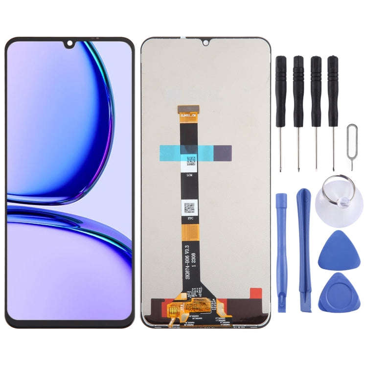 For Realme Note 50 4G RMX3834 OEM LCD Screen with Digitizer Full Assembly