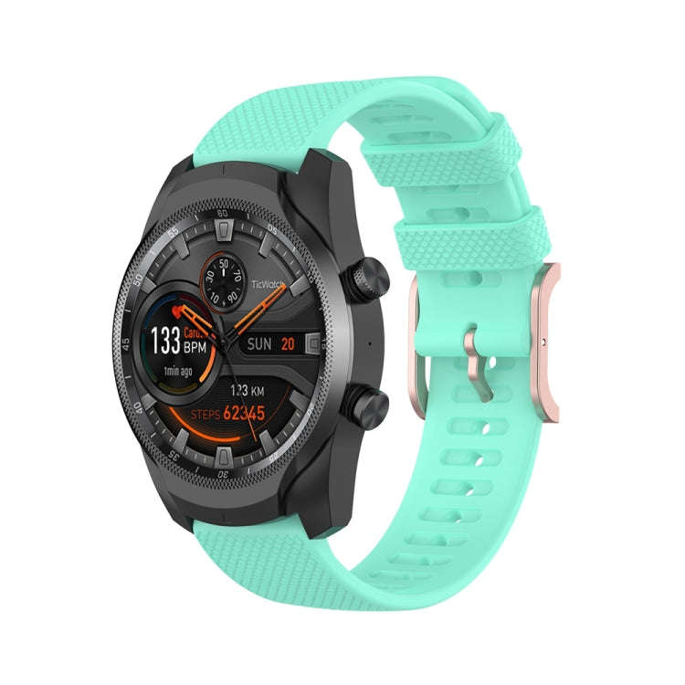 For Polar Grit X / Vantage M 22mm Dot Texture Watch Band(Mint Green)