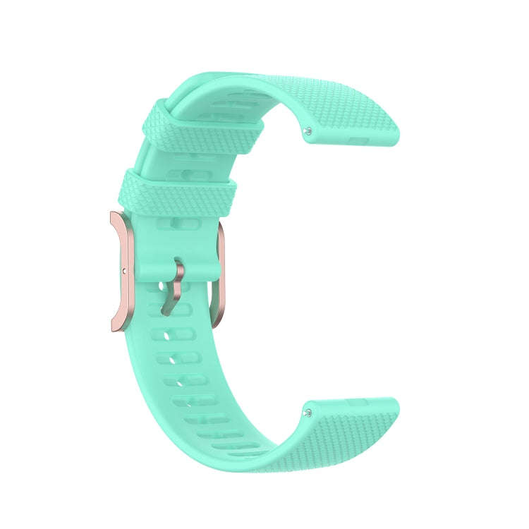 For Polar Grit X / Vantage M 22mm Dot Texture Watch Band(Mint Green)