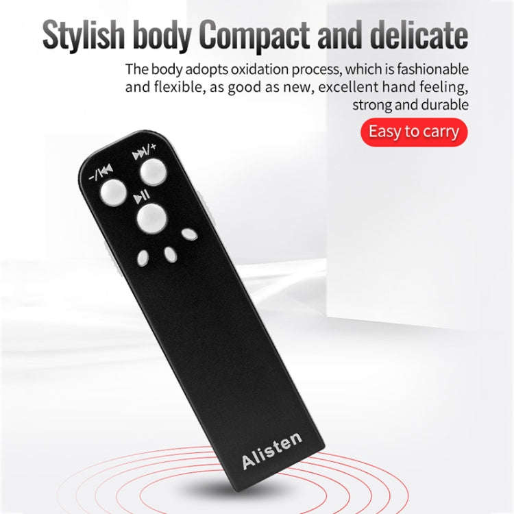 JNN J1 Mini Smart HD Noise Cancelling Voice Recorder, Memory:32GB(Black)