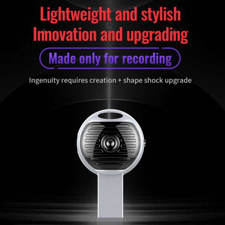 JNN S13 Zinc Alloy U-disk Voice Recorder, Memory:8GB(Silver)