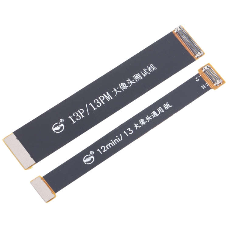 For iPhone 13 Pro 2pcs/Set Rear Camera Extension Test Flex Cable