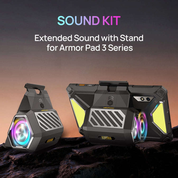 Ulefone PAD 3 PRO Portable Holder Wireless BT Speaker(Black)