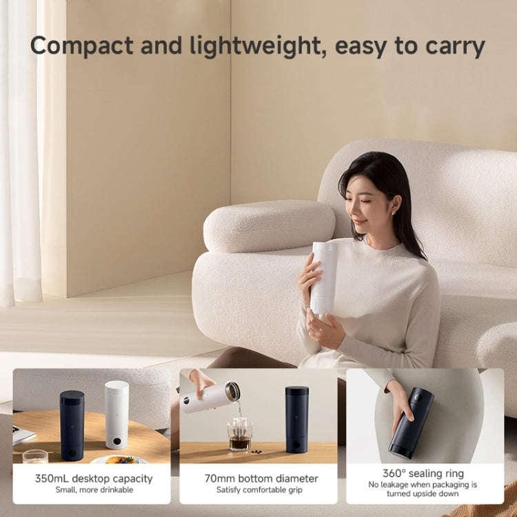 Xiaomi Mijia Smart Portable Electric Heating Cup 2, US Plug(Dark Blue)