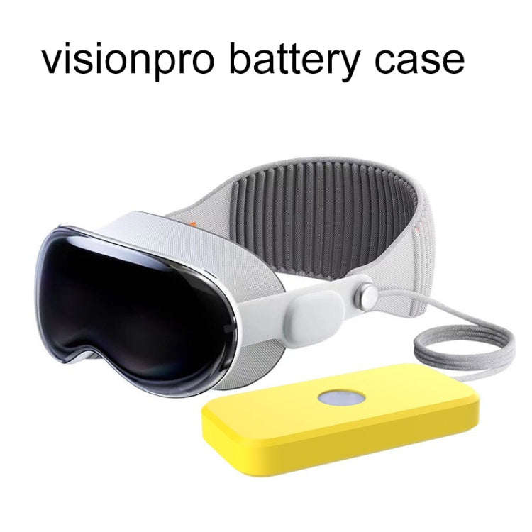 For Apple Vision Pro Accessories Power Silicone Protective Case(Purple)