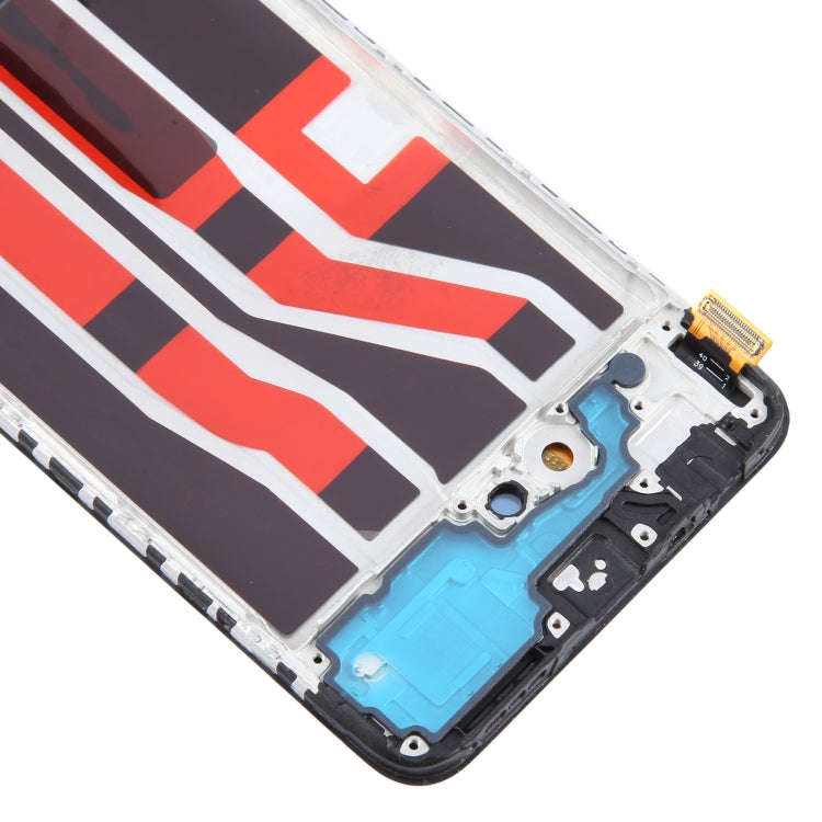 For OPPO Reno6 Lite OLED LCD Screen Digitizer Full Assembly with Frame