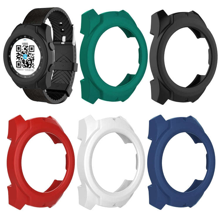 For Ticwatch Pro 2020 / Ticwatch Pro Universal Silicone Protective Case(White)