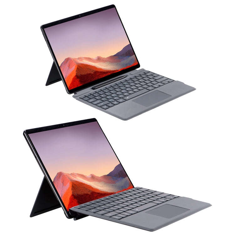 For Microsoft Surface Pro 10 / Pro 9 2089D Backlight Wireless Bluetooth Keyboard Leather Case wit...