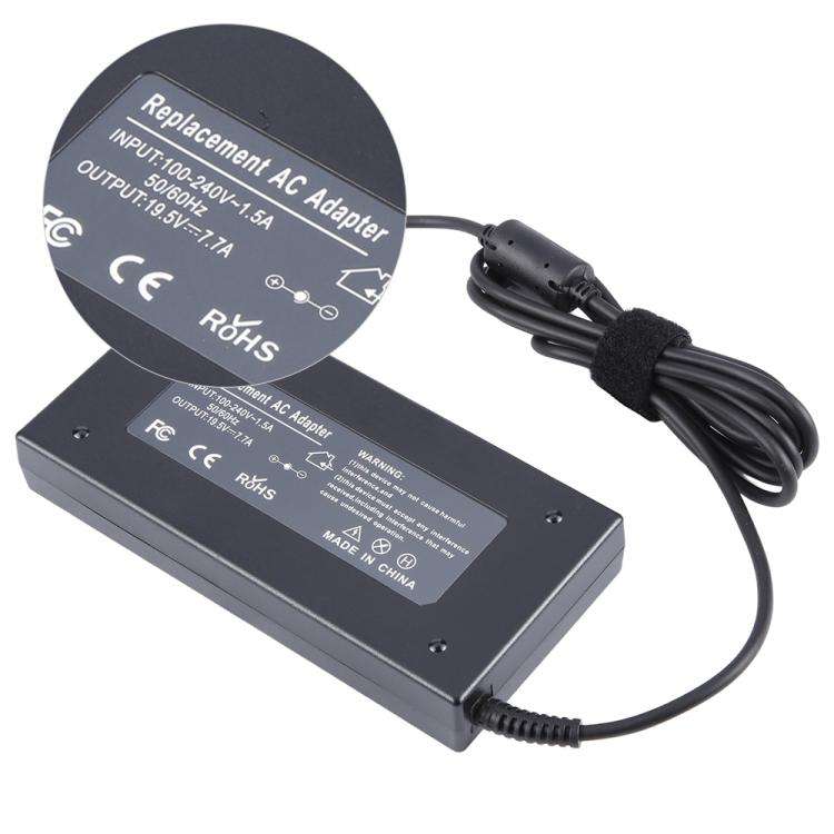 150W 19.5V 7.7A Laptop Notebook Power Adapter For HP 4.5 x 3.0mm, Plug:EU Plug