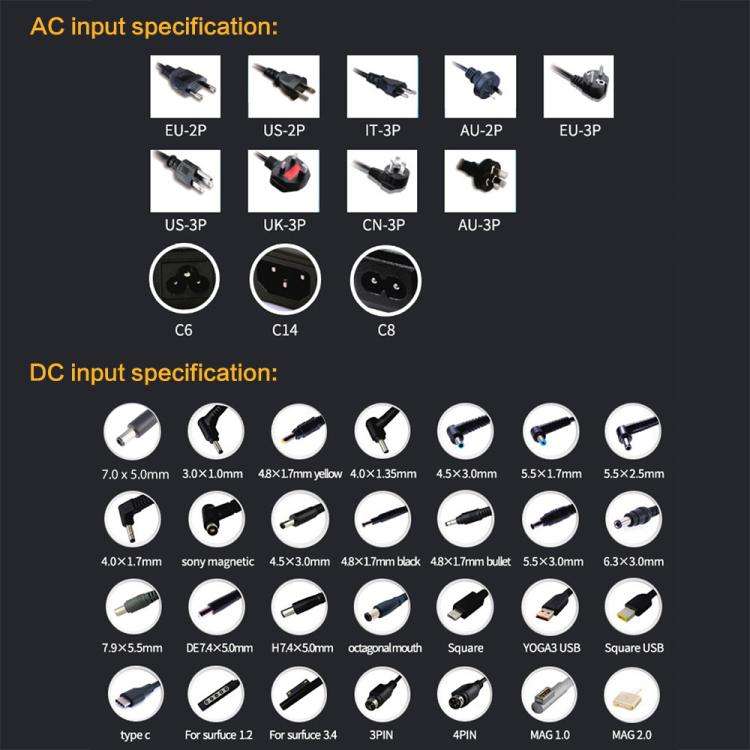 230W 19.5V 11.8A Laptop Notebook Power Adapter For Acer 5.5 x 1.7mm, Plug:US Plug