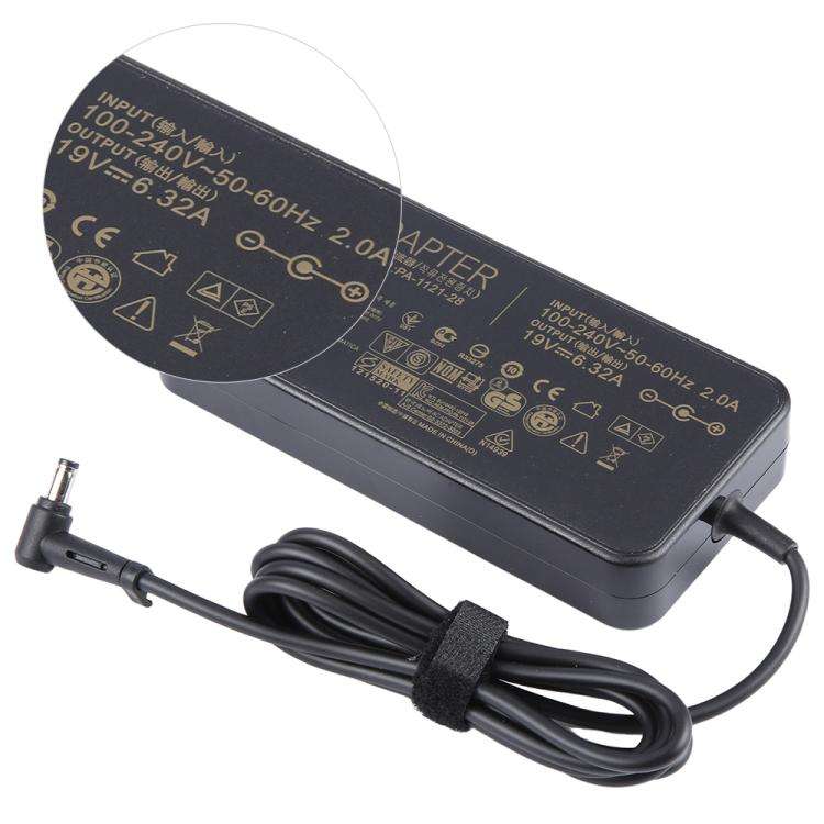 120W 19V 6.32A  Laptop Notebook Power Adapter For Asus 5.5 x 2.5mm, Plug:US Plug