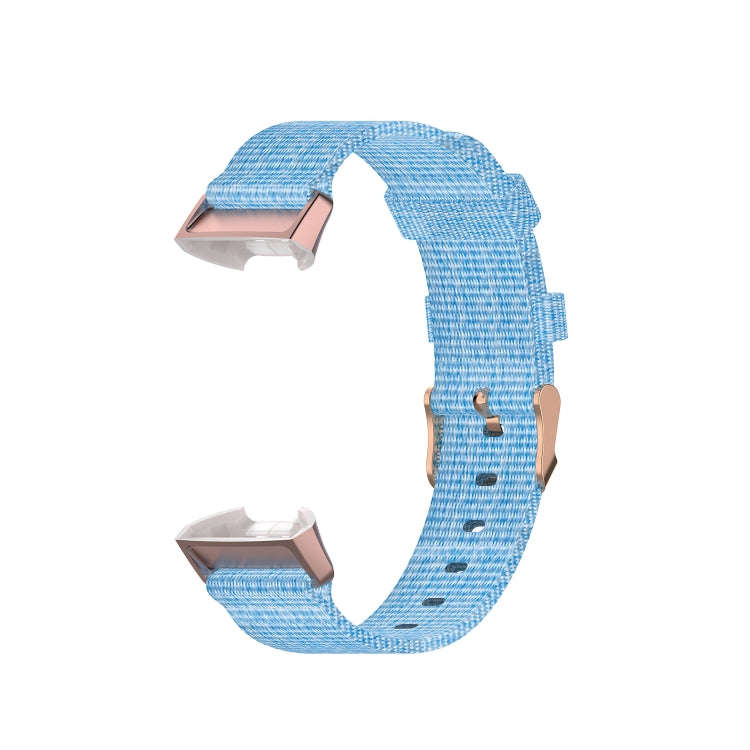 For Fitbit Charge 4 / Charge 3 / Charge3 SE Braided Nylon Watch Band Plastic Head, Size: Free Siz...