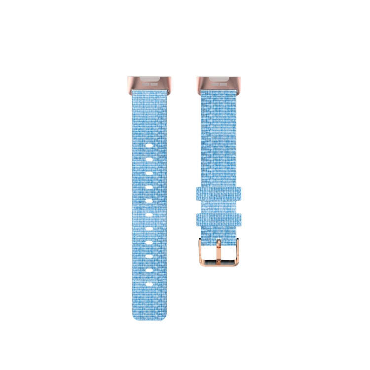 For Fitbit Charge 4 / Charge 3 / Charge3 SE Braided Nylon Watch Band Plastic Head, Size: Free Siz...