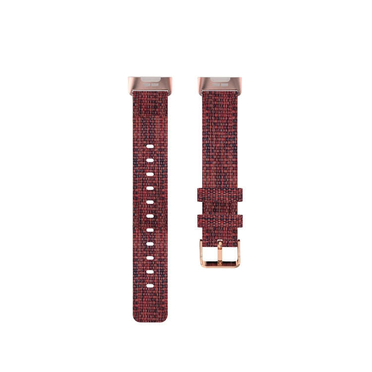 For Fitbit Charge 4 / Charge 3 / Charge3 SE Braided Nylon Watch Band Plastic Head, Size: Free Siz...