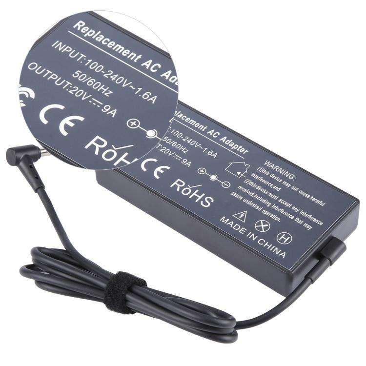 180W 20V 9A Laptop Notebook Power Adapter For Asus 6.0 x 3.7mm, Plug:US Plug