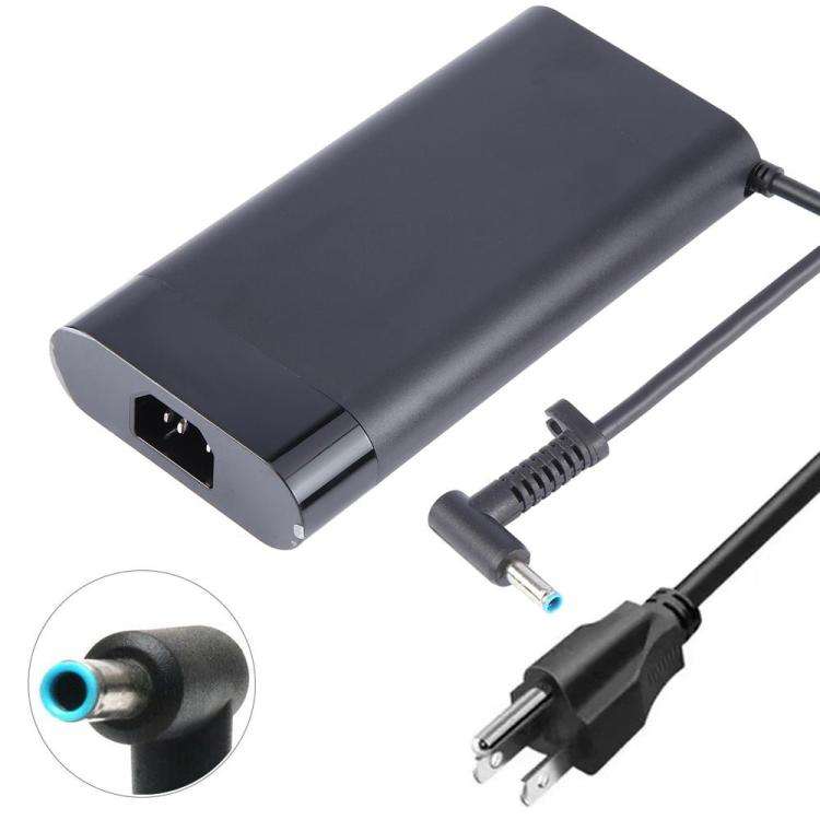 200W 19.5V 10.3A Oval Laptop Notebook Power Adapter For HP 4.5 x 3.0mm, Plug:US Plug