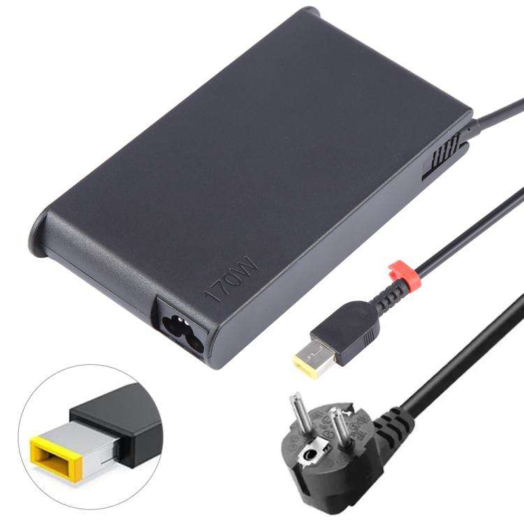 170W 20V 8.5A Laptop Notebook Power Adapter with Big Square USB Port For Lenovo Thinkpad / ThinkB...