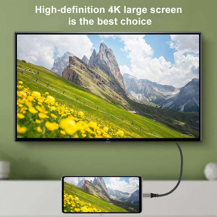 Left Elbow HDMI Male to Female 4K UHD Extension Cable Computer TV Adapter, Length: 20cm