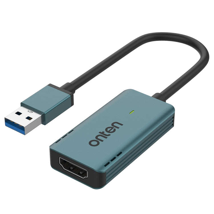 Onten US331 USB Video Capture Card, Length:13cm(Green)