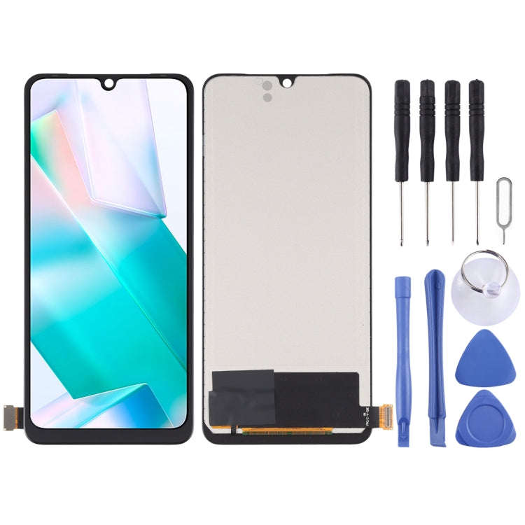 For vivo T1 Pro 5G V2151 TFT LCD Screen with Digitizer Full Assembly, Not Supporting Fingerprint ...