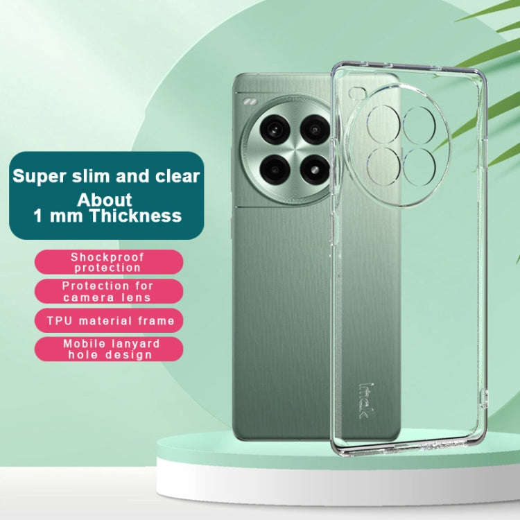For OnePlus Ace 3 Pro IMAK UX-5 Series Transparent Shockproof TPU Protective Case