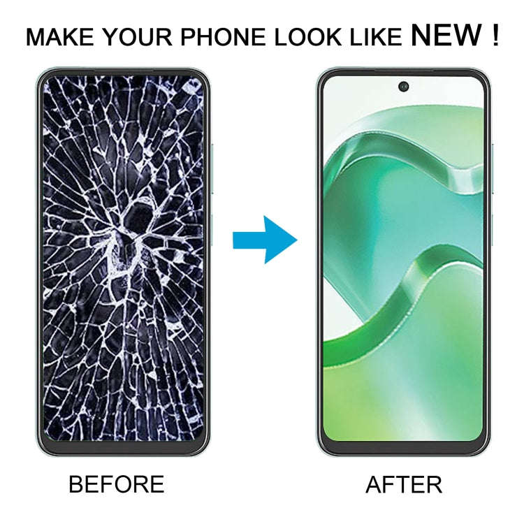 For itel P40+ OEM LCD Screen with Digitizer Full Assembly