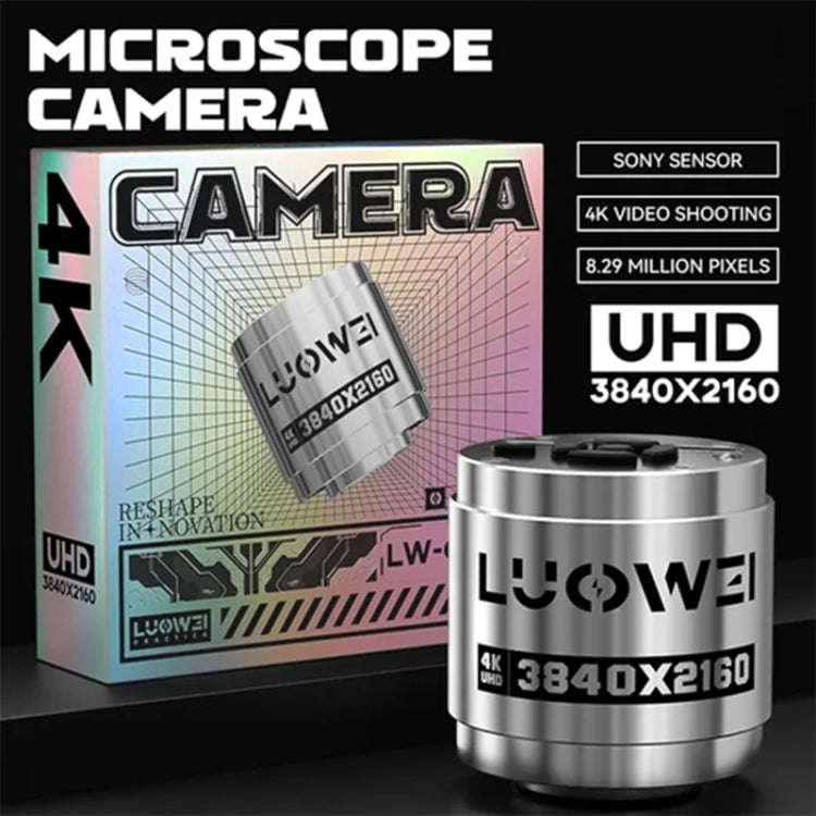 LUOWEI LW-GK40 UHD 4K Microscope Camera with 5X Digital Zoom / Custom Storage