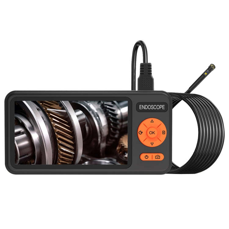 T29 5 inch IPS Screen 7.9mm Triple Lens IP67 Waterproof Industrial Endoscope With Bracket, Length...