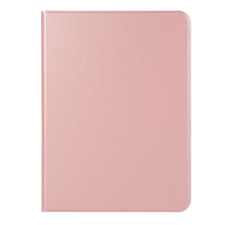 For Huawei MatePad SE 11 Voltage Elastic Leather TPU Protective Case with Holder(Rose Gold)