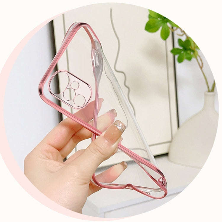 For Motorola Moto G22 Plated Gradient Glitter Butterfly Holder TPU Phone Case(Silver)