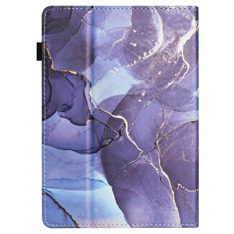 For Amazon Kindle Paperwhite 5 2021 Marble Litchi Leather Smart Tablet Case(Grey)