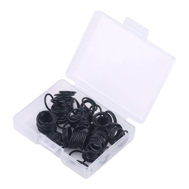 For iPhone X-17 Pro Max Rear Camera Waterproof Rubber Ring(Black)