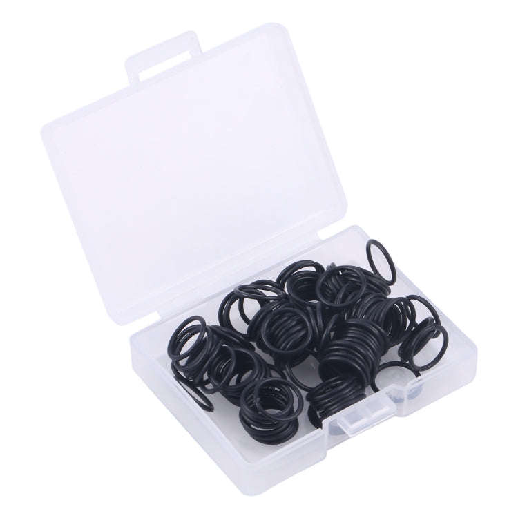 For iPhone X-17 Pro Max Rear Camera Waterproof Rubber Ring(Black)