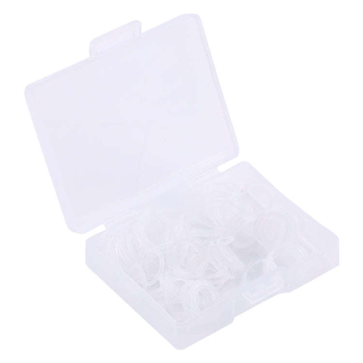 For iPhone X-17 Pro Max Rear Camera Waterproof Rubber Ring(White)