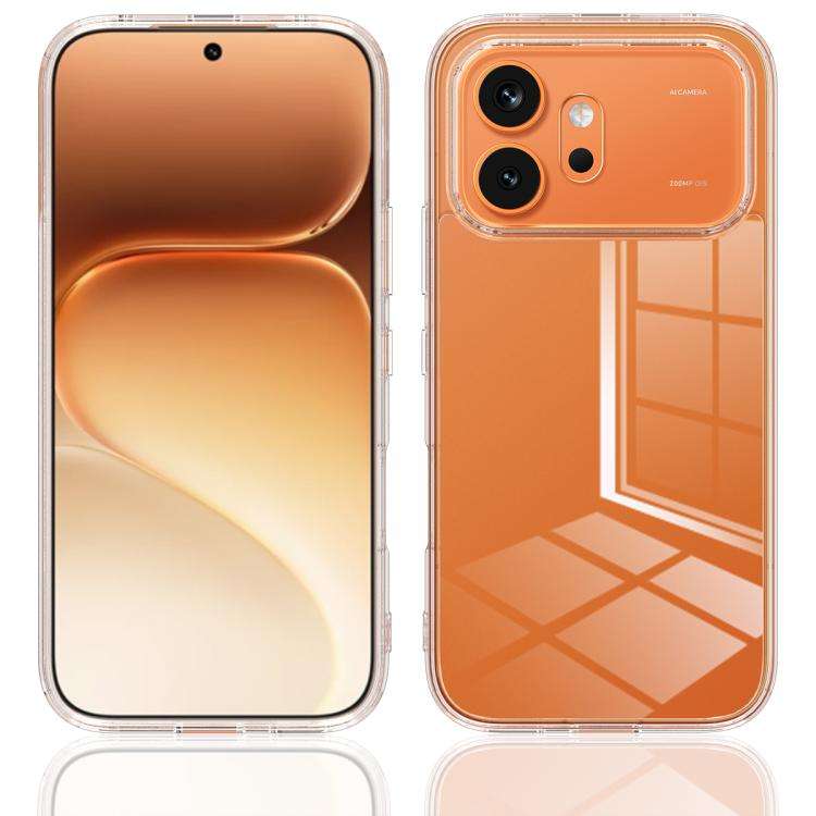For Honor 600 / 600 Pro 5G Global Scratchproof Acrylic TPU Phone Case(Transparent)