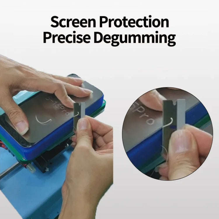 WYLIE LCD Display Screen Glue Removal Protection Board For iPhone 15 Plus / 15 Pro Max