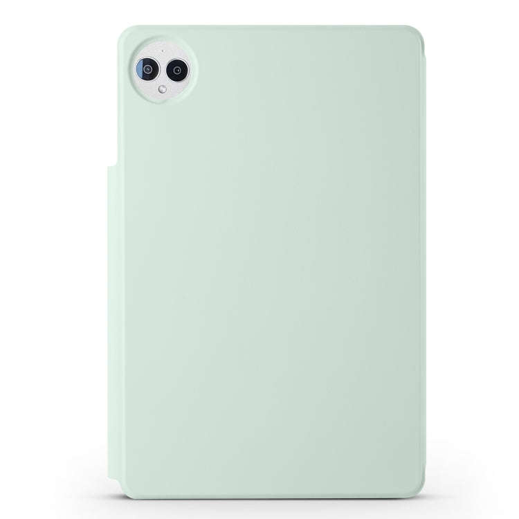 For Huawei MatePad Pro 12.2 2024 Fixed Buckle Magnetic Deformation Leather Tablet Case(Baby Green)