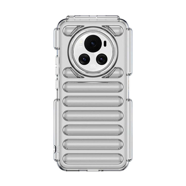 For Honor Magic6 Capsule Series Candy Color TPU Phone Case(Transparent)