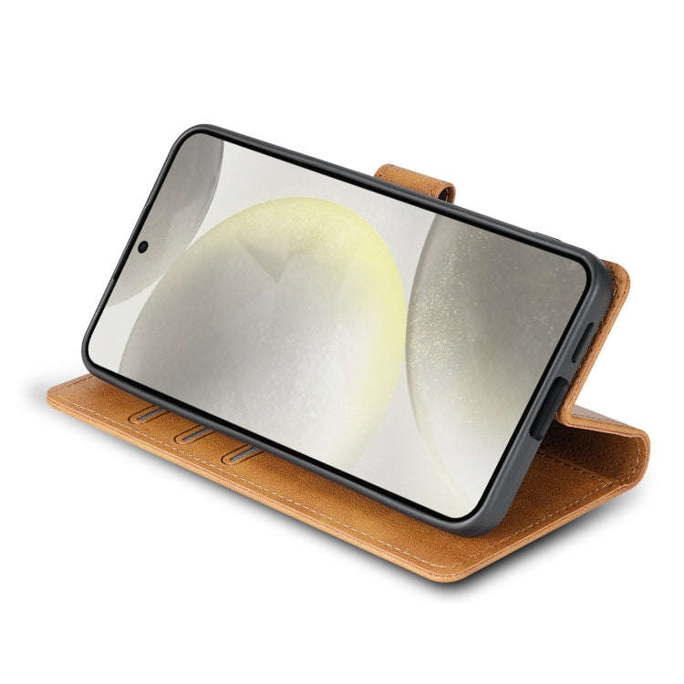 For Google Pixel 6 Pro N.BEKUS CSJ-P1 Solid Color Leather Phone Case(Brown)
