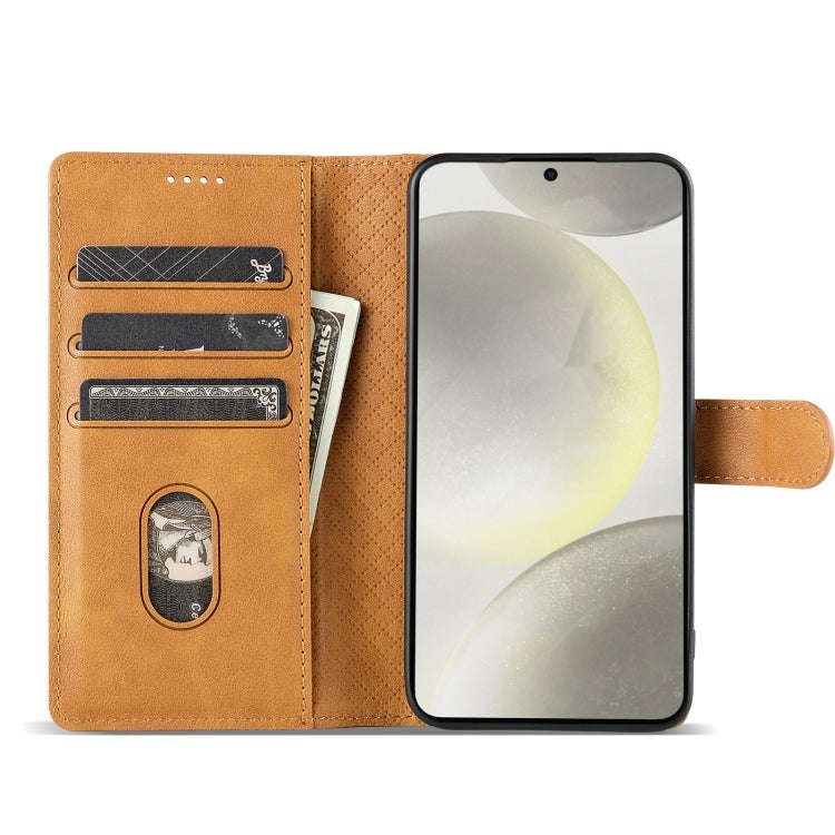 For Google Pixel 8 Pro N.BEKUS CSJ-P1 Solid Color Leather Phone Case(Brown)