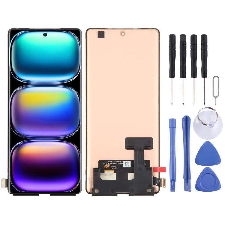 For Infinix Hot 50 Pro+ 4G X6880 Original AMOLED LCD Screen with Digitizer Full Assembly