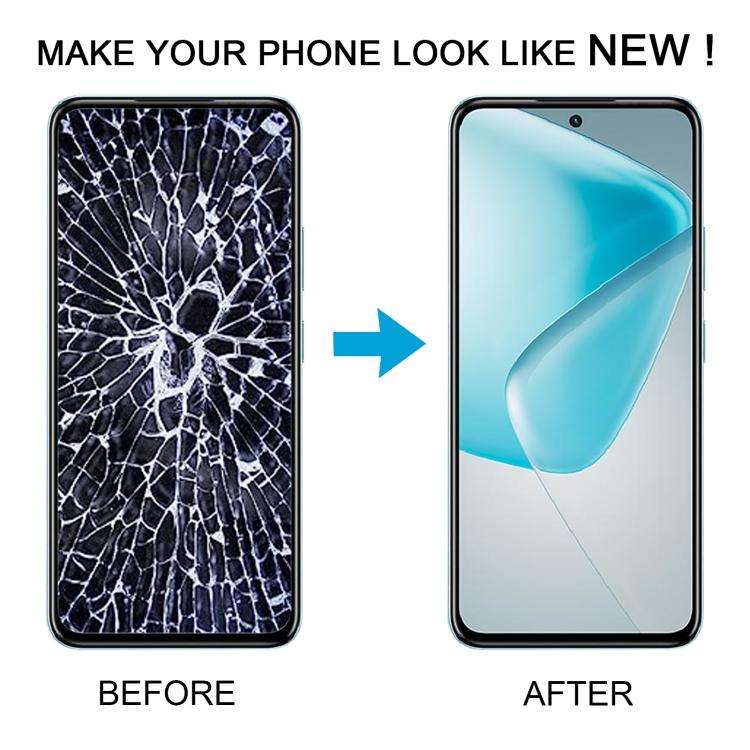 For Infinix Hot 50 Pro 4G X6881 Original AMOLED LCD Screen with Digitizer Full Assembly