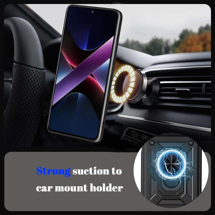 For ZTE Blade V80 Pro Sliding Camera Cover Design TPU+PC Phone Case(Black)