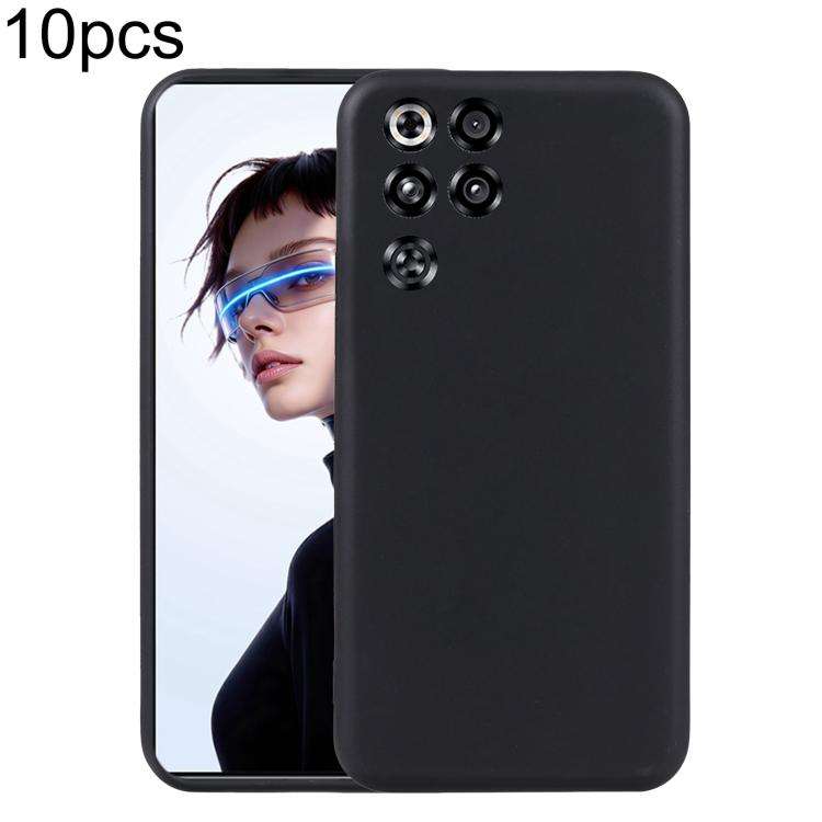 For ZTE nubia RedMagic 11S Pro+ 5G 10pcs TPU Phone Case(Black)