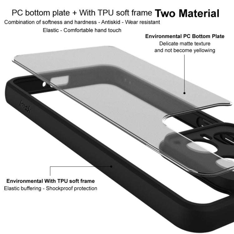 For ZTE nubia Red Magic 10 Pro imak UX-9B Series Four Corners Tiny Airbag Shockproof Phone Case(B...