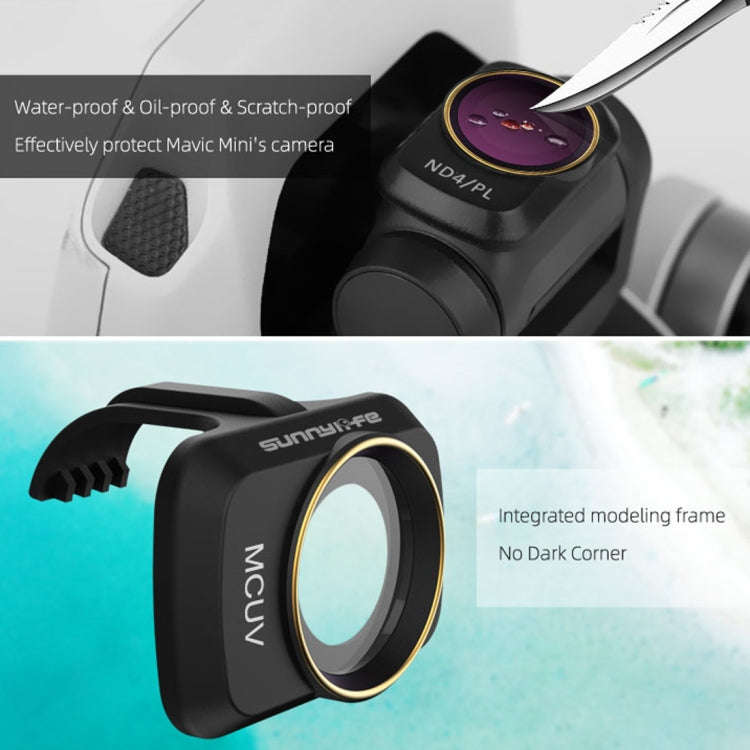 Sunnylife MM-FI9250 Lens Filter For DJI Mini 4K/Mini 2 SE/Mini SE/Mini 2/Mavic Mini