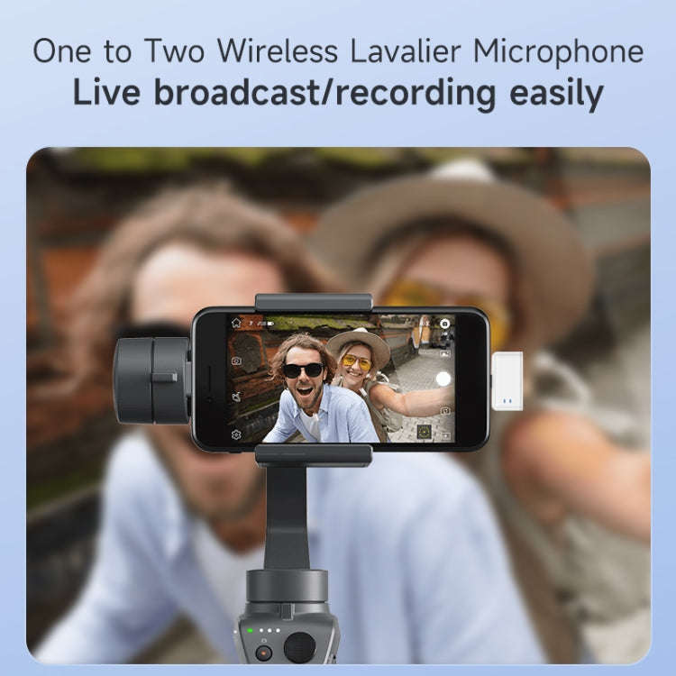 SX88 1 TX + 2 RX Smart Noise Reduction Lavalier Wireless Microphone, Specification:8 Pin(Silver)