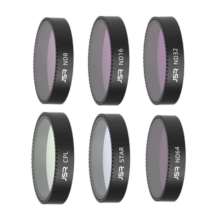 For DJI Neo JSR KB Series Drone Lens Filter, Filter:6 in 1 ND8-64 CPL STAR